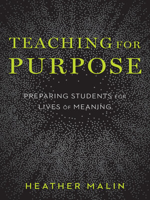 cover image of Teaching for Purpose